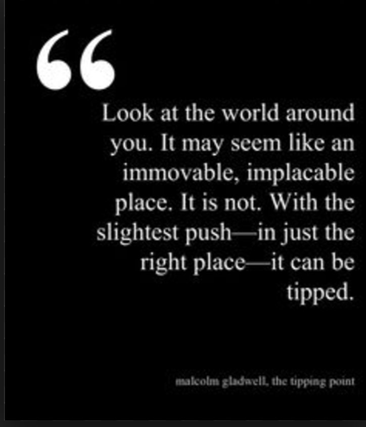 The Tipping Point