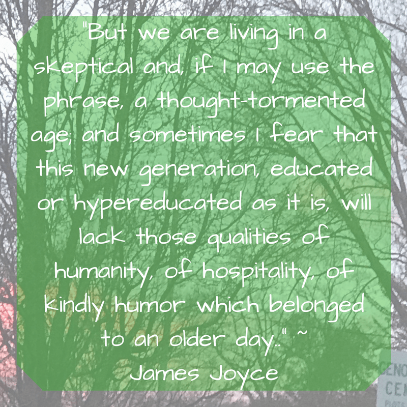 James Joyce Words of Wisdom