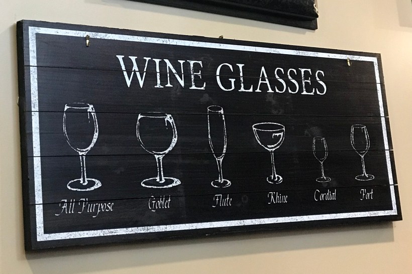Wine glasses
